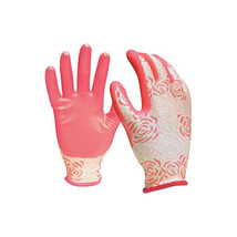 Digz Womens Nitrile Gardening Gloves - Pink Medium Large - £51.09 GBP