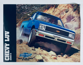1982 Chevrolet Trucks LUV Series 12 Dealer Showroom Sales Brochure Guide... - $9.45