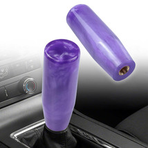 Brand New 12CM Universal Pearl Long Purple Stick Manual Car Gear Shift Knob Shif - £15.73 GBP