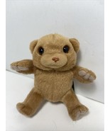 Mini Fur Real Friends Brown 3 in Teddy Bear McDonald&#39;s Happy Meal Toy 08... - $4.95