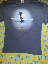 Brad Paisley Country  Concert Music  Graphic T-shirt Sz M - £19.00 GBP