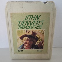 John Denver Greatest Hits  8-Track Tape Stereo 8 RCA CPS1-0374 - $4.94