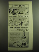 1948 John Jameson Whiskey Ad - Seven years make a big difference - £14.73 GBP