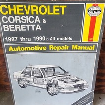 Haynes Repair Manual 24032 (1628) Chevrolet Corsica &amp; Beretta 1987 thru ... - £7.33 GBP