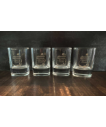 Augusta National Golf Club Masters Tournament shot glasses set of 4 - $1,374.19 MXN