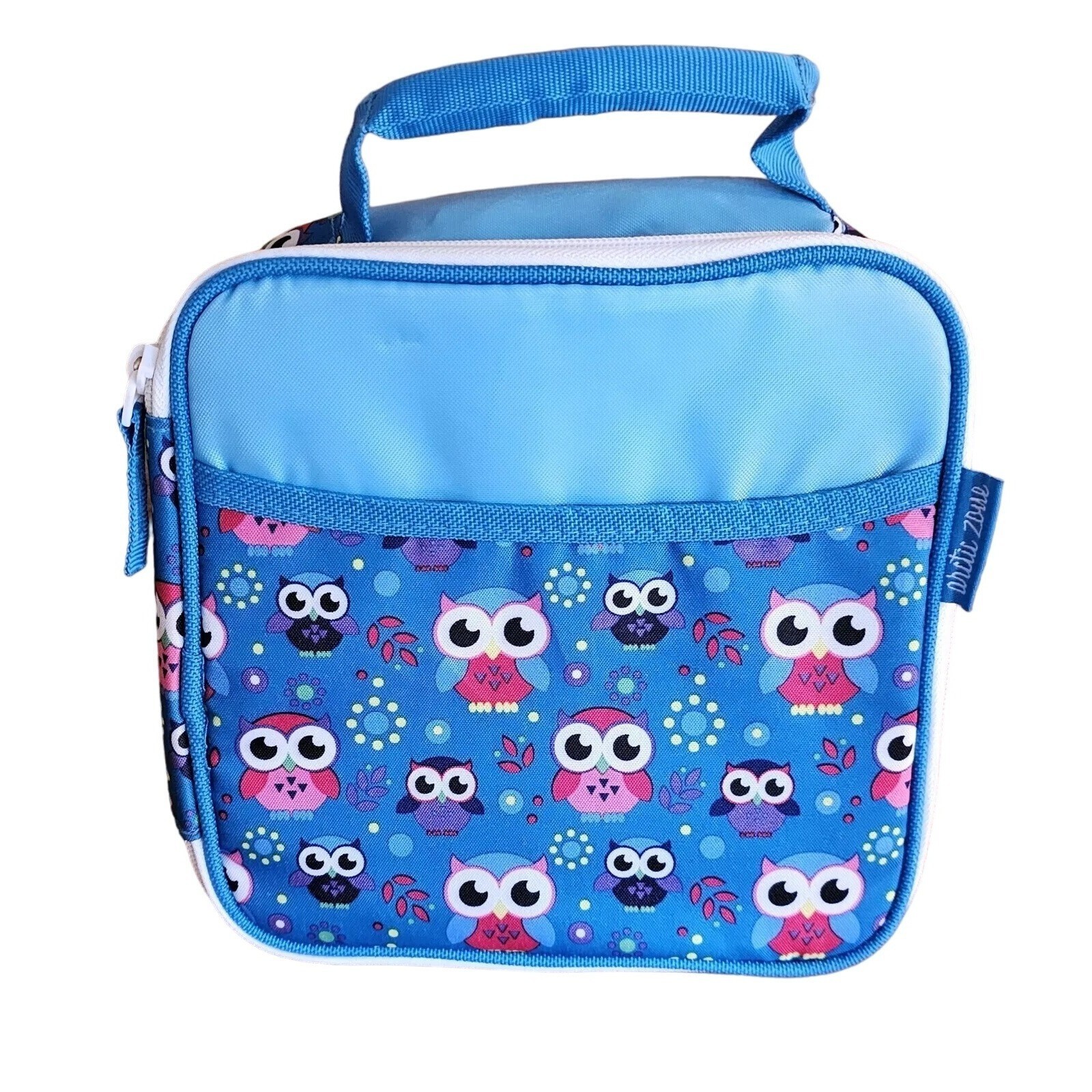 Arctic Zone Blue Owls Insulated Lunch Kit Food Container Tumbler Ice Pack Gift Item image 2