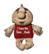 Russ Wilbur and Friends I Love You Sooo Much Plush bean bag doll vtg - £11.92 GBP