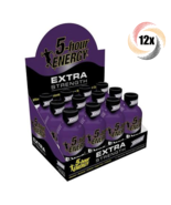 Full Box 12x Bottles 5 Hour Energy Extra Grape Flavor | Sugar Free | 1.93oz - $60.85 CAD