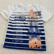 Komar Kids Space Road Trip  T-Shirt Size Small 6/7 With 6 Planet Check List - £3.99 GBP