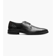 Stacy Adams Giorgetti Plain Toe Oxford Shoes Leather Black 25781-001 image 1