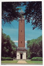Denny Chimes University of Alabama Tuscaloosa AL UNP Postcard c1960s - £3.98 GBP