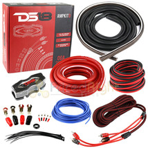 DS18 0 Gauge Power Install Kit High Performance Amplifier Wiring Cables ... - £99.65 GBP