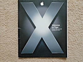 Welcome to Tiger Mac OS X v.10.4 Manual - £9.27 GBP