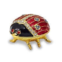 Bejeweled Lady Bug Trinket Box - £59.94 GBP