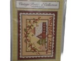Fig Tree Quilt Pattern Vintage Postcard Mistletoe Hollow 22 x 28 Wall-ha... - $7.76