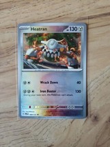 2025 Pokemon TCG Heatran Poke Ball Rare - Prismatic Evolutions. 068/131. - $9.89