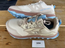 Altra Lone Peak 7 Women’s Trail Running Shoe - Size 7.5 - Tan/Blue - $89.10