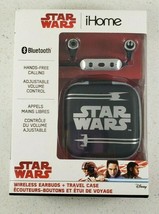 Star Wars LiB20FXv8 Bluetooth Earbuds Mic Remote Travel Case Black New Sealed - £30.00 GBP