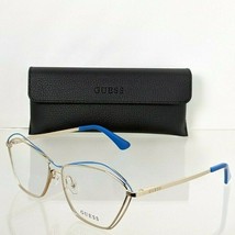Brand New Authentic Guess Eyeglasses GU 2759 032 Gold &amp; Blue Frame 2759 Frame - £63.30 GBP