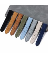 20mm High-Quality  Soft Suede Genuine Leather Watch Strap/Watchband (w/ ... - $457.07 MXN