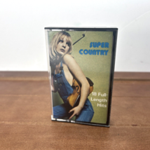 Super Country, 18 Full-Length Hits (Cassette, 1980, 18 Wheeler) - $12.99