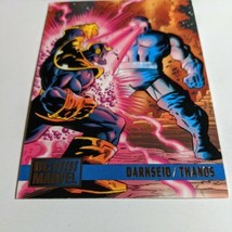 1995 Marvel Versus DC  Comic Trading Card Darkseid vs Thanos # 92 - $6.23