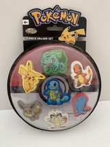 Pokémon 7-Piece Eraser Set by Creative Kids - £15.46 GBP
