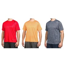 NWT Reebok Mens&#39; Active Speedwick Relaxed Fit Soft Knit T-Shirt+Hidden p... - £23.59 GBP