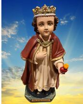 Divine  Child Jesus "King of Love" 14" Statue , New from Colombia #F-011 - $3,760.54 MXN
