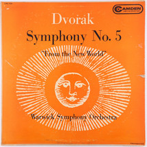 Dvorak Symphony No. 5, In E Minor, Op. 95 - Warwick Symphony - Vinyl LP CAL-104 - $8.88