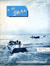 2 Kansas To The Stars Magazines 1953 Fort Riley and Fun on Kansas Lakes ... - £16.67 GBP