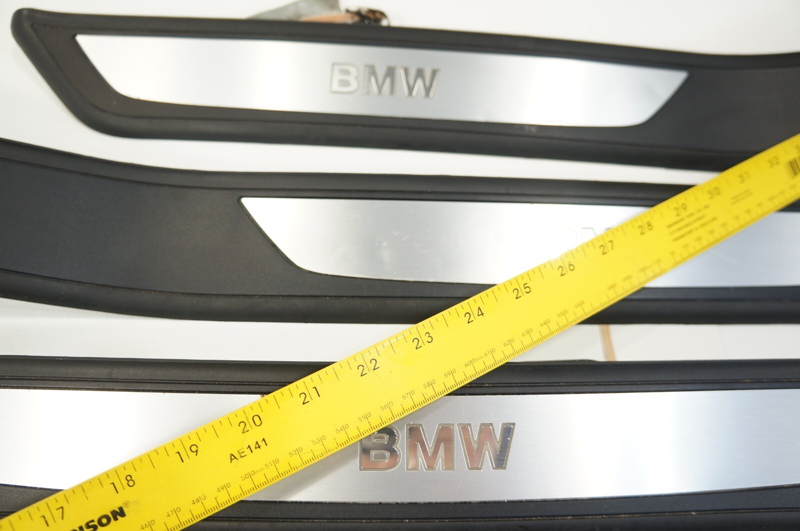 2009-2015 bmw 760li 750li 740li f02 scuff plate sill plate floor door set 4 led Item image 6
