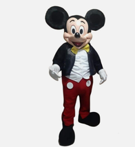 Mickey Fiber Head Mascot Costume Halloween Party Character Event - £360.24 GBP