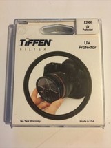 Tiffen 82mm UV Protection Filter in case Excellent! Lens  - £14.03 GBP
