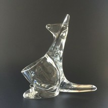 Modern Blown Art Glass Kangaroo Pencil Holder - Paperweight Abstract Sculpture - £51.77 GBP