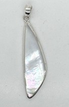 Mother Of Pearl Sterling Silver Pendant - £46.18 GBP