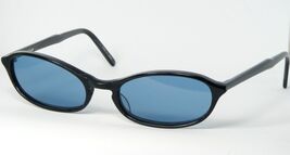 EYEVAN Flirt GAL BLACK / GREY SUNGLASSES GLASSES W / BLUE LENS 49-18-140mm Japan - $97.99