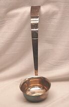 Quadruple Silver Plate SSS Punch Bowl Ladle Tureen Serving Spoon - $19.79