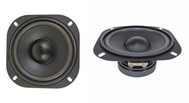 New (2) 5.25&quot; Woofer Speakers.Home Audio.5.3&quot; Frame.8Ohm.Replacement.Square Pair - £63.02 GBP