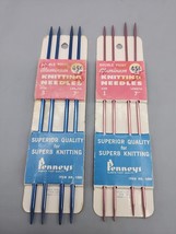 Penneys Vintage Aluminum Double Pointed Knitting Needles Size 1 &amp; 3, 7 Inch - £4.89 GBP