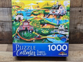 Cra-Z-Art Jigsaw Puzzle - RED BARN HILL GOLF RESORT - 1000 Piece - SHIPS... - $18.97