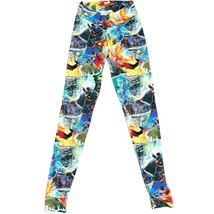 Harry Potter Gryffindor Book Illustration Leggings size S Soft Quidditch... - $345.54 MXN