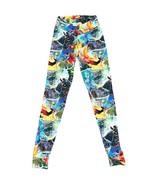 Harry Potter Gryffindor Book Illustration Leggings size S Soft Quidditch... - €15,64 EUR