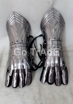 Mdieval Knight Gauntlets Gloves Functional Armor Gloves Adult Christmas ... - £94.52 GBP