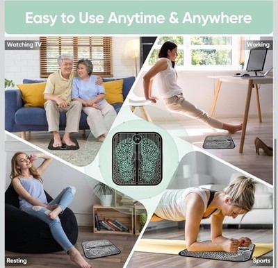 VFU EMS Foot Massager Mat,Foot Stimulator,Improve Circulation,Muscle Relaxati Item image 4