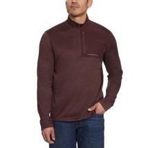 G.H. Bass &amp; CO. Mixed Media 1/4 Zip Fleece Long Slv Top WINE Men&#39;s Sz XL... - $399.85 MXN