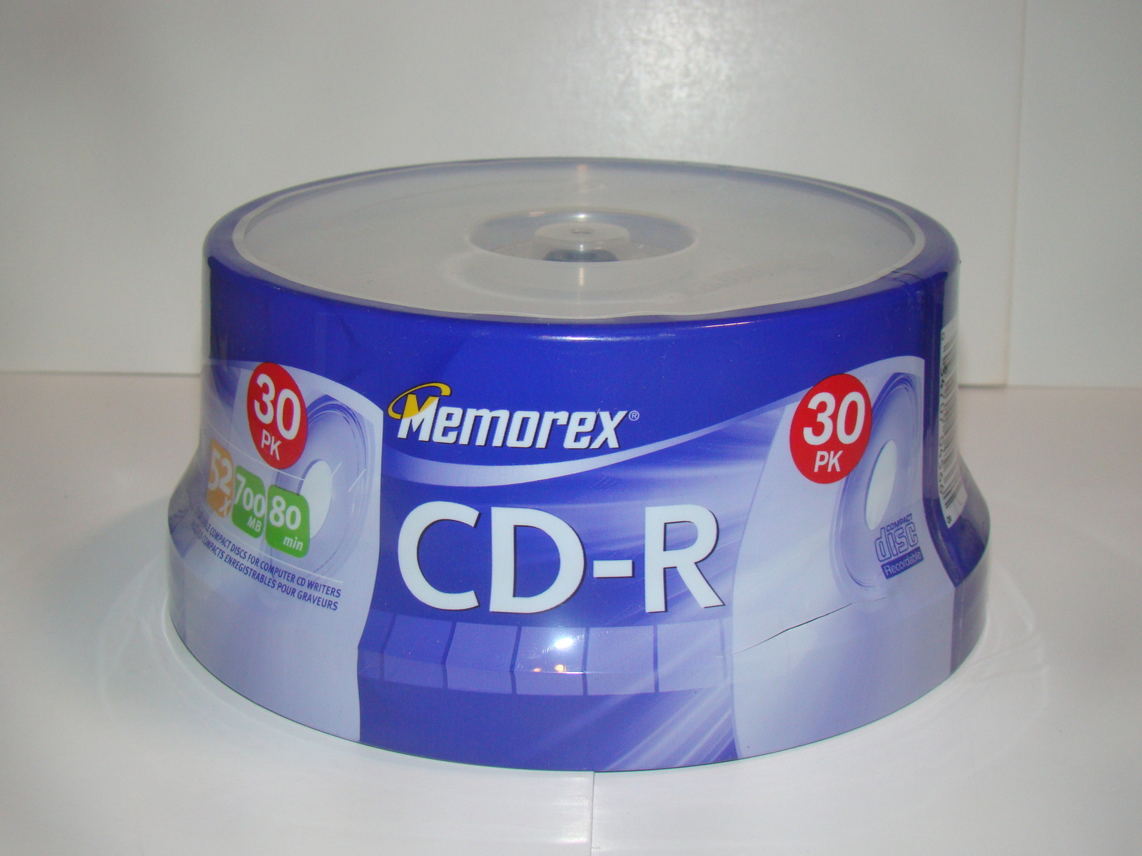 Memorex - CD-R - 52X 700MB 80min - 30PK (New) - $18.00