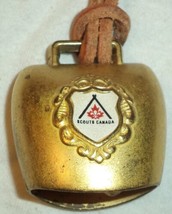 Scouts Canada Cow Bell Boy Scouts Insignia Leather Thong - £11.63 GBP