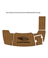 2015 Chaparral 224 Sunesta Swim Platform Mat Boat EVA Foam Teak Deck Flo... - £235.20 GBP