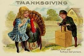Thanksgiving; Tommy&#39;s First and Turkey&#39;s Last Picture - £15.64 GBP